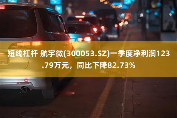 短线杠杆 航宇微(300053.SZ)一季度净利润123.79万元，同比下降82.73%