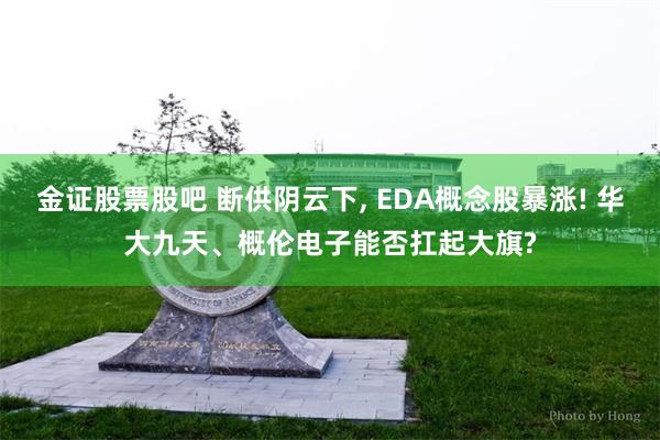 金证股票股吧 断供阴云下, EDA概念股暴涨! 华大九天、概伦电子能否扛起大旗?